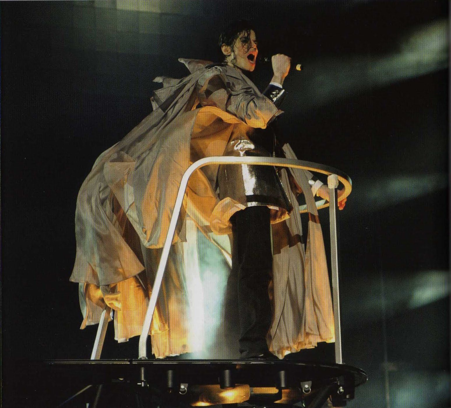 Michael In This Is It---In The Cherry Picker.