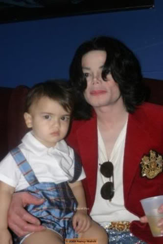 Michael with son Blanket