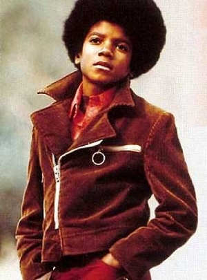 Michael Jackson as a boy in the 1970s