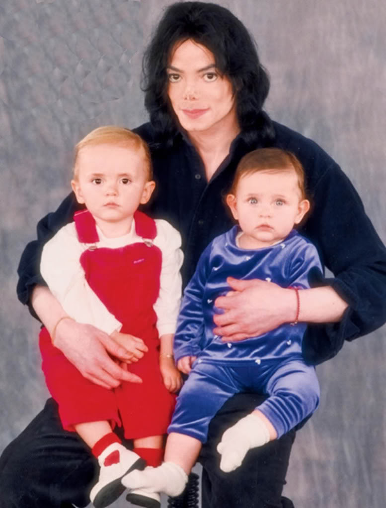 Michael with Prince I and Paris.