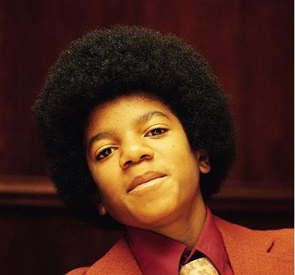 A Young Michael Jackson in the 70s.