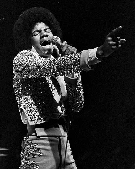 A Young Michael Jackson Performing in the 70s.