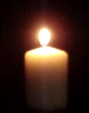 burning candle