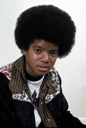 Michael Jackson in the mid 70s